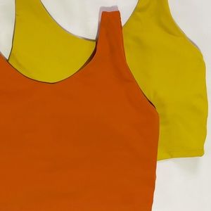 **ORANGE** Iwa Company Crossback Tank